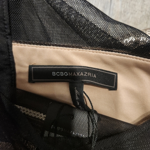 BCBGMAXAZRIA ROSE GOLD COCKTAIL DRESS SZ XS - Picture 3 of 5